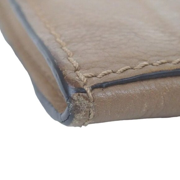 909158AE Chloe Wallet Long Brown Leather - Picture 5 of 12